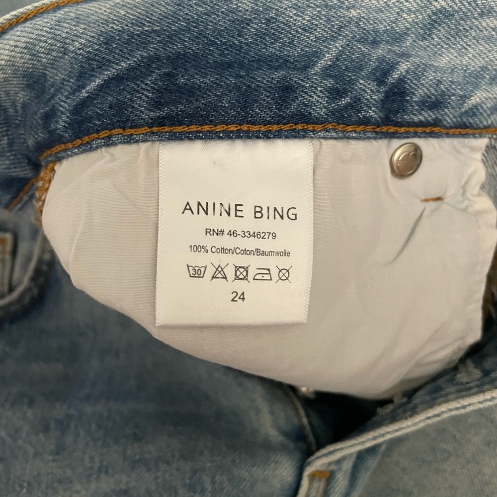 Anine Bing straight leg jeans - Picture 4 of 4